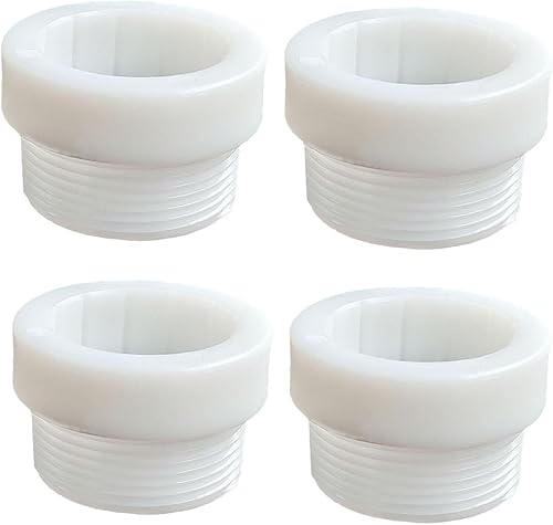 4Pcs Pool Umbrella Stabilizer Adapter,Threaded Adapter Sleeves ONLY Fits for 1 34" Aquastar Pool Umbrella Insert
