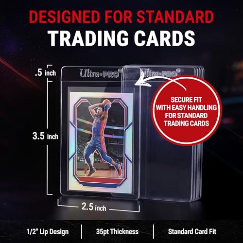 Ultra Pro Semi Rigid Card Holder 1/2