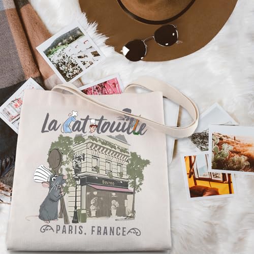 Bolso Tote Inspirado en La Paris France miniatura 3