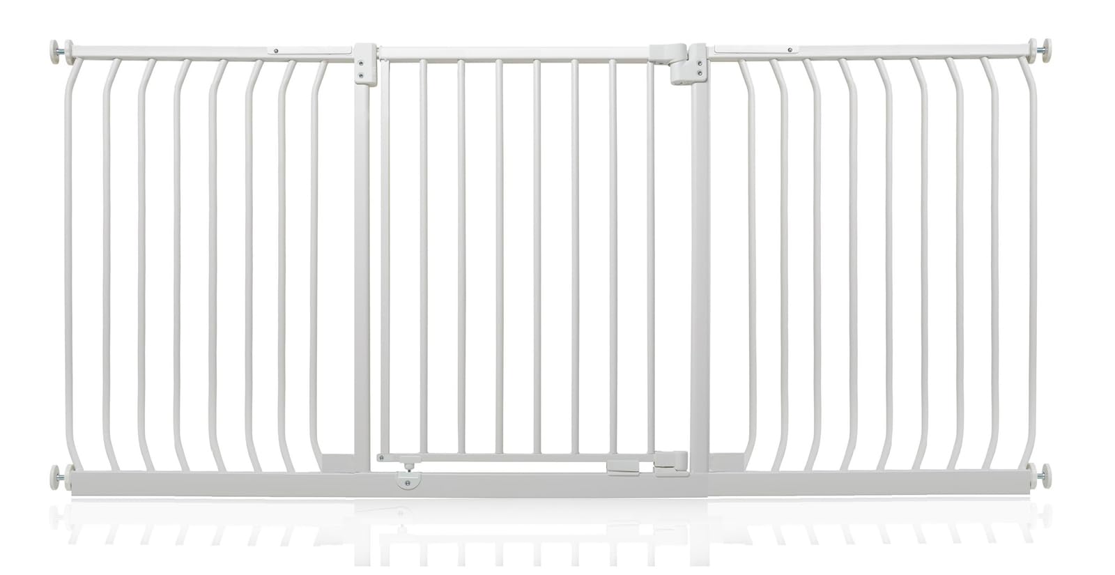 Safetots Elite Pressure Narrow Safety Gate, 65.5cm - 74.5cm, Matt White, Narrow Pressure Fit Stair Gate, Baby Gate for Doors Hallways and Spaces, Safety Barrier, Easy Installation — view 28