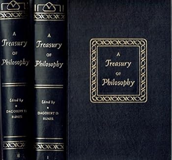 Hardcover A Treasury of Philosophy - 2 Volumes Book