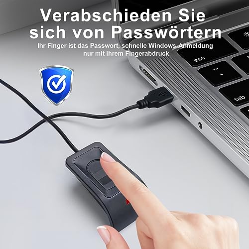 JIANBOLAND-USB-Fingerprint-Reader-Fingerprint-for-Windows1011-Windows-Hello-Automatic-Driver-Installation-with-5ft-Extension-Cable-Windows-Password-Free-Operation