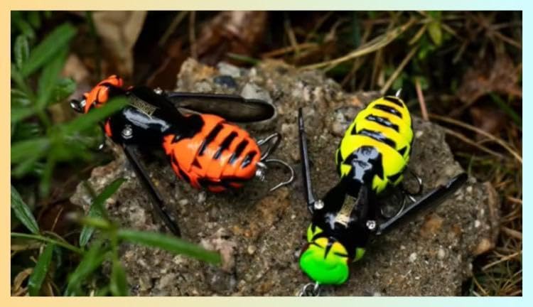 Amazon.co.jp: 2個セット スズメバチ ルアー 雷魚 シーバス 山女