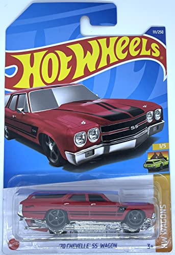 Hot Wheels 2022 – ’70 Chevelle SS Wagon – RED – HW Wagons – 1/5