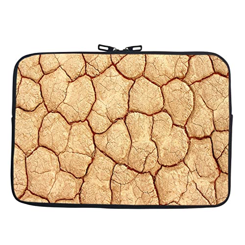 Image of Theskinmantra Gold Bricks Chain top Laptop Sleeve for Screen Size 15.6 inches Laptop /Notebook 15.6 / MacBook 15.4 / Chrombook 15.6.
