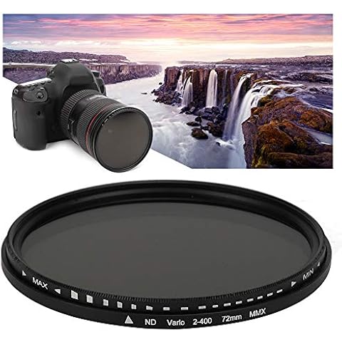 Filtro de Lente ND Ajustable Oumij1 72mm Cover