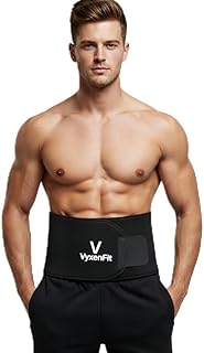 VyxenFit Slim Belt for Women & Men Belly Fat | Sweat Belt Fat Burner | Stomach Belt | Unisex Waist Trainer Tummy Trimmer f... Price In India