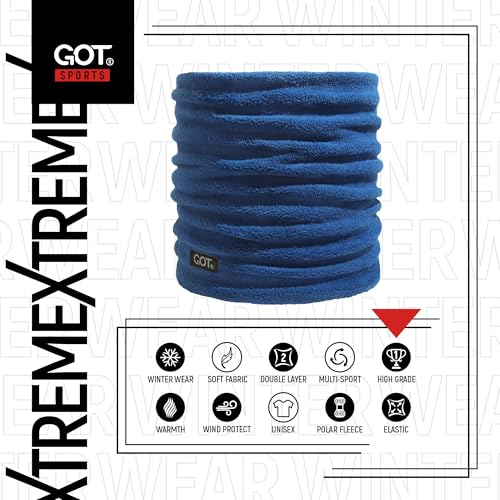 GOT Sports Kids Neck Warmer - Polar Fleece Ski Mask for Boys Girls - Double-Layer Scarf (Ages 3-6)2