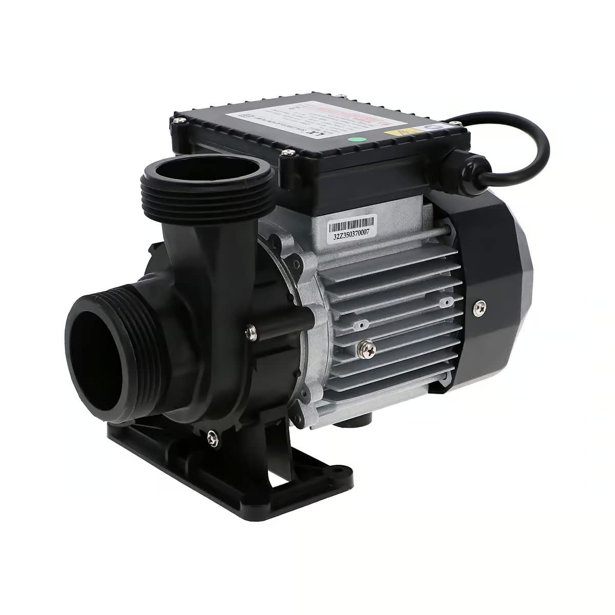 E-14 - Motore di ricambio per pompa di circolazione per vasca idromassaggio per sistemi spa, telaio 48Y, LX WE14, 1/4HP, 240V, 1-Speed, 1.6A, 1-1/2" in/out - 10-WE14-240, motore spa