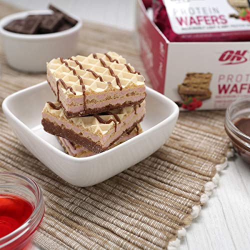 Buy Optimum Nutrition High Protein Wafer Bars, Low Sugar, Low Fat, Low Carb Dessert, Protein