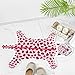 ZSCYD-yingda1992 Leopard Shaped Rug Animals Bath Mat Rug Non-Slip Bathroom Door Mat for Bedroom Bathroom Kitchen Cartoon Area Rug for Bathroom Tub Soft Bathtub Mat Home Decor Pink
