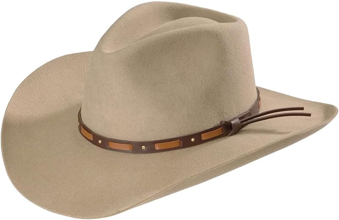 Stetson Hutchins 3X Wool Felt Stone Cowboy Hat (SWHUTC-403420)