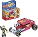 Mega Construx Hot Wheels Bone Shaker Coche de juguete de bloques de construcción, incluye figura, para niños +5 años (Mattel GVM29)