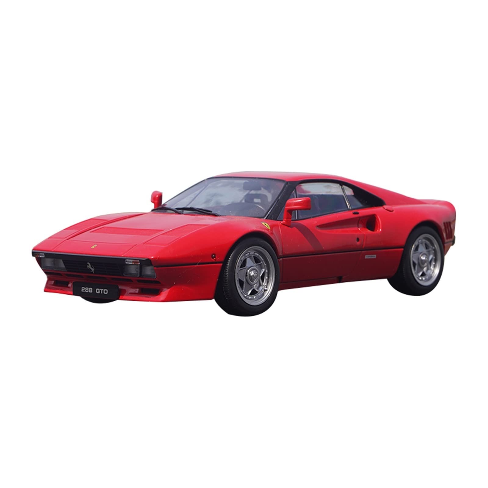 Emrgazqd One Color Scale Finished Model Car 1:18 For Ferrari 288 Gto Miniature Simulation Car Die-Cast Alloy Replica Model Collect Toy Miniature Replica Car