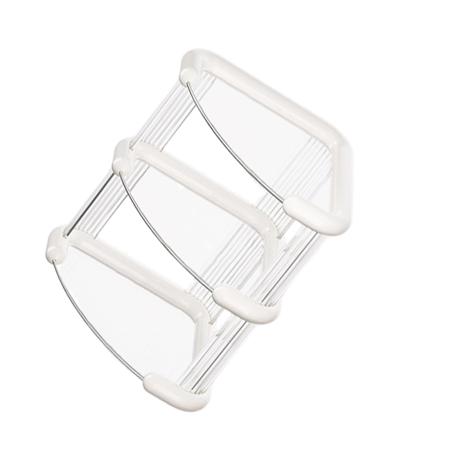 Tsophreniq Sturdy Cup Storage Shelf for Multiple Teacups Space Efficient Designs for Setups Portable Mug Storage Shelf