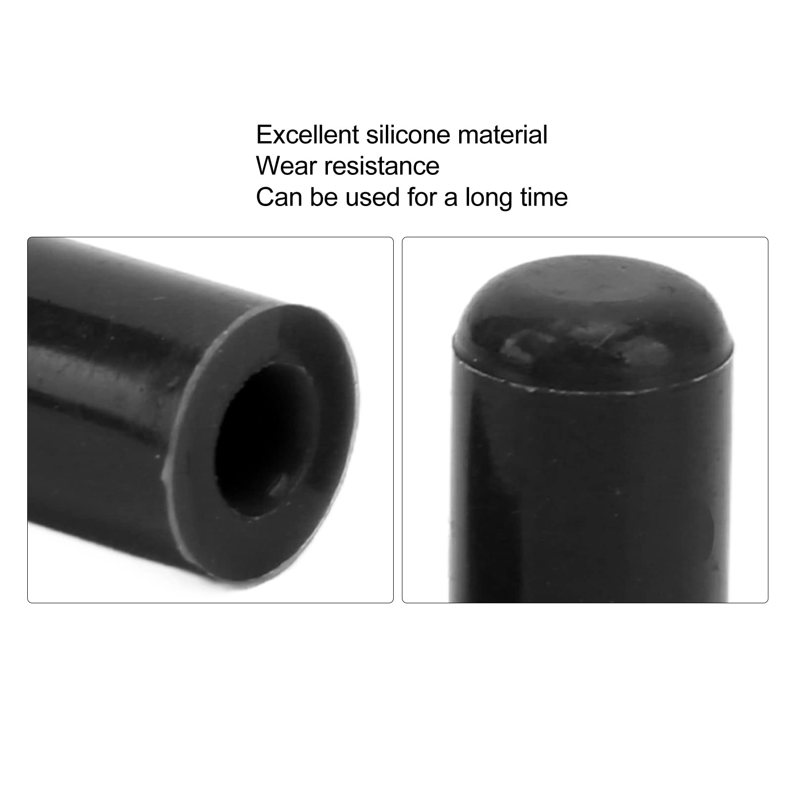 Lot De 10 Bouchons D'obturation Silicone 25 Mm - Résistants à La Chaleur -70°C à +180°C - Pour Tuyaux - 5