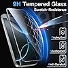 JETech Schutzfolie für iPhone 16 Pro 6,3 Zoll, Gehärtete Glas Displayschutz mit Einfachem Installationswerkzeug, Hat Keinen Einfluss auf die Hülle, HD Klar, 3 Stück #4