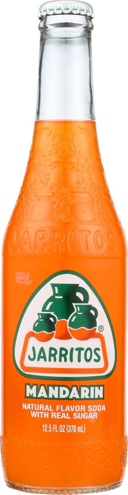 Jarrito Mandarin Soda, 12 Ounce