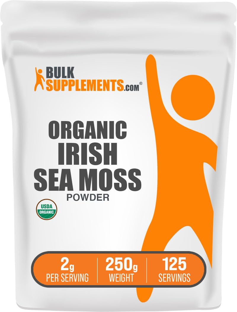 BulkSupplements Organic Irish Sea Moss Powder