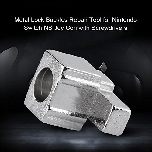 Kit de ferramentas de reparo de fivela Zerone para controlador N-Switch NS Joy-Con, trava de fivela