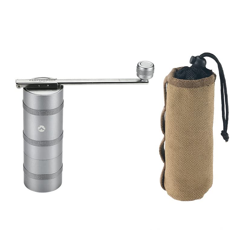 Campingmoon Outdoor Camping Ltalian ręczny młynek do kawy rdzeń ze stali nierdzewnej składany ręczny młynek do kawy (CC-152)
