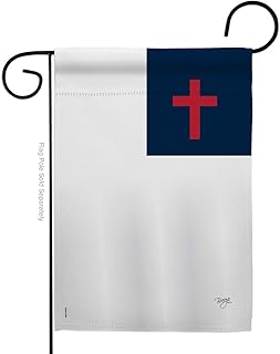 Breeze Decor G153049-BO Christian Inspirational Faith & Religious Impressions Decorative Vertical 13" x 18.5" Double Sided Garden Flag Printed in USA