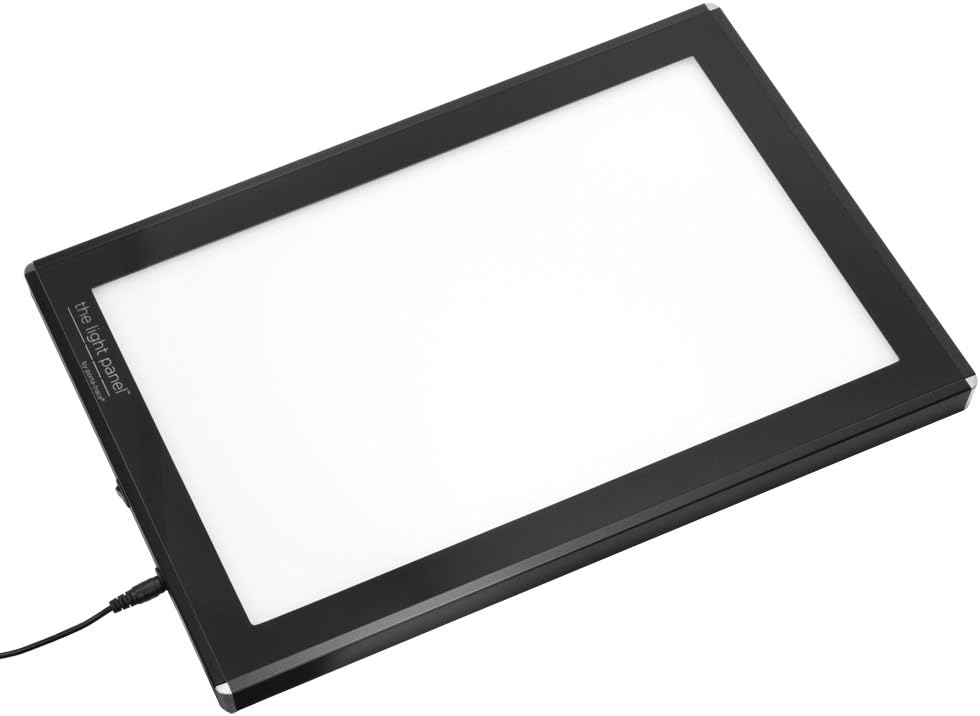 Porta-Trace LED Light Panel, Black Frame, 11-by-18-Inch