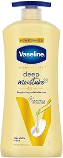 Vaseline Deep Moisture Body Lotion with Ceramide Hyaluron 10X More For Dry Skin (725 ml)