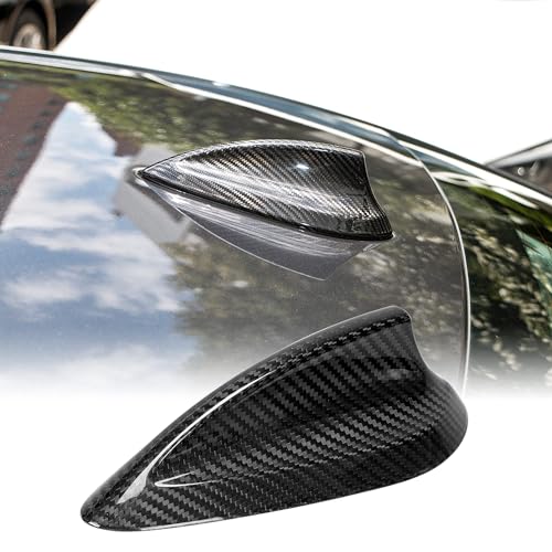 AeroBon Dry Carbon Fiber Antenna Cover Compatible with BMW 3 Series G20 Sedan (Pre-LCI), 4 Series G22 Cpupe (Pre-LCI) and 5 Series G30 Sedan Shark Fin Antenna