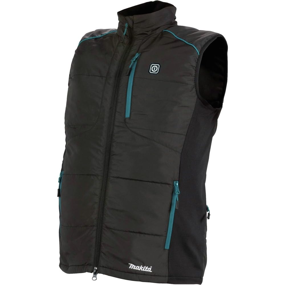 Makita DCV202ZL 18V LXT® Lithium-Ion Cordless Heated Vest, Vest Only (Black, Large)