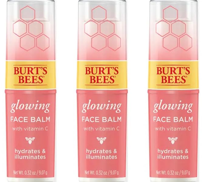 Burt's Bees Glowing Face Balm With Vitamin C - 3 Pack