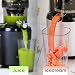 Kuvings Slow Juicer AUTO6 | Entsafter Gemüse und Obst, Elektrische Kaltpresse, Ruhiger Motor, Leicht zu Reinigen, Saft & Sorbet, 1.7L, BPA Frei, Schlankes Design, 200 Watt (Matt Gunmetal)_KHS-660SE