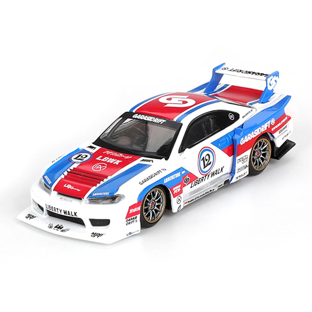 Diecast Model Car Compatible with Mini GT 1:64 Nissan S15 Silvia
