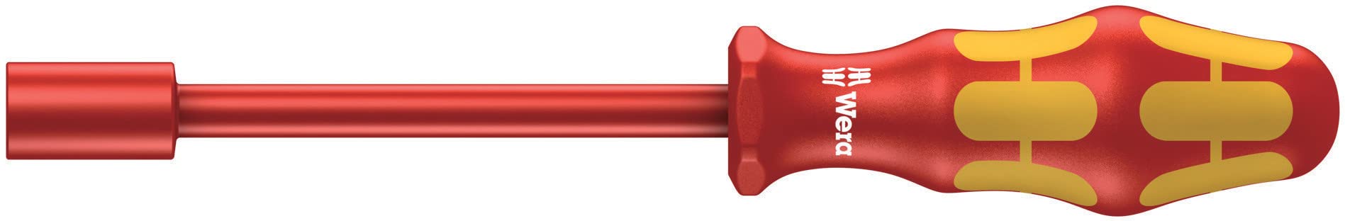 Wera Kraftform Plus 190 i VDE Insulated 3/8" Professional Nutdriver, 5" Shaft Length