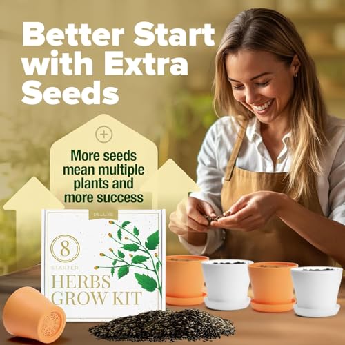 HOME-GROWN-Deluxe-8-Herb-Garden-Kit--Best-Gifts-for-Women-Unique-Christmas-Gardening-Present-for-Mom-Her-Friend--Birthday-Gift-Gardeners-New-Home-Housewarming-Kitchen-Live-Plant-Starter