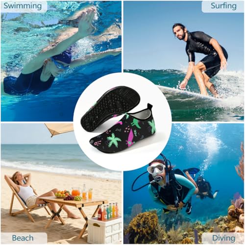 Zapatos acuáticos unisex tipo calcetín para deportes de playa y surf 2