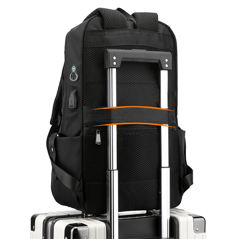 Kuvictewl Vacuum Backpack, Travel Backpack with Vacuum Seal Compression System for Travel, Water Resistant, 60L Expandable, TSA Lock3