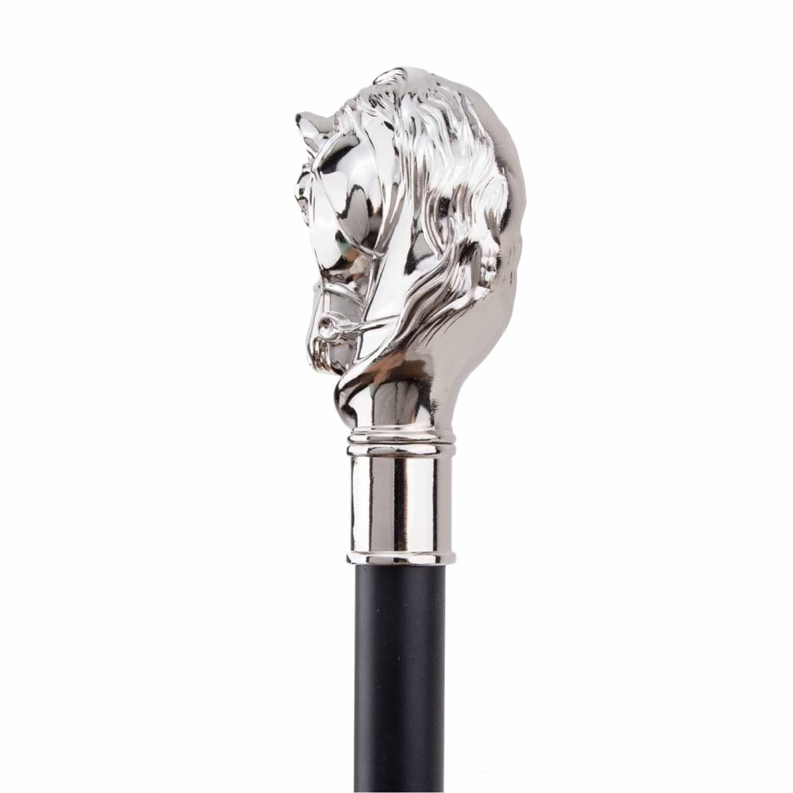 Silver Horse Cane laska dla mężczyzn, kij do równowagi dla seniorów, składany 3-częściowy kij podróżny zapewniający stabilność mobilności, podparcie kolan, produkty wspomagające dla osób starszych