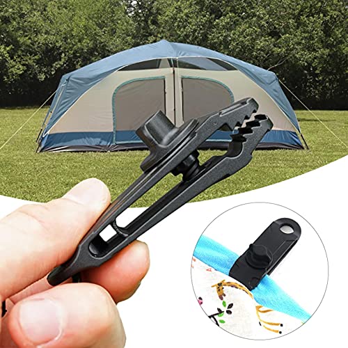 10PCS DIY Tarp Clamp Awning Tent Canopy Clamp Clip Snap Canvas Anchor Gripper Caravan Jaw Grip Trap Tighten Woodworking… - Image 7