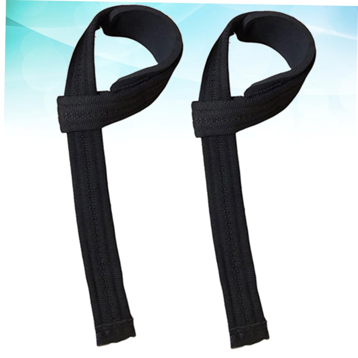 BESTonZON Cintura Di Presa Attrezzo Per Esercizi Attrezzatura Per Allenamento Fascia Da Polso Per Fitness Fasce Per Sollevamento Pesi Fascia Da Polso Per Palestra Nera