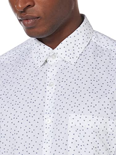 Image of Diverse Men's Cotton Printed Full Sleeve Regular Formal Shirt