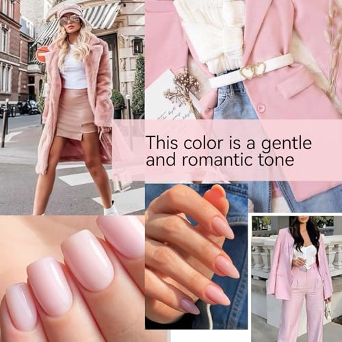 Esmalte de uñas gel pale pink 16ml alta duración miniatura 4