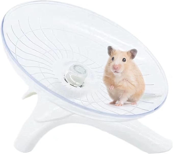 Hamster Flying Saucer Silent Running Exercise Wheel for