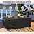 BALEINE Patio Furniture Covers, Outdoor Furniture Covers Waterproof, Heavy Duty Oxford Patio Table Cover for Outdoor Table, Chair, Sofa, Desk (Black, 74"L x 47"W x 28"H)
