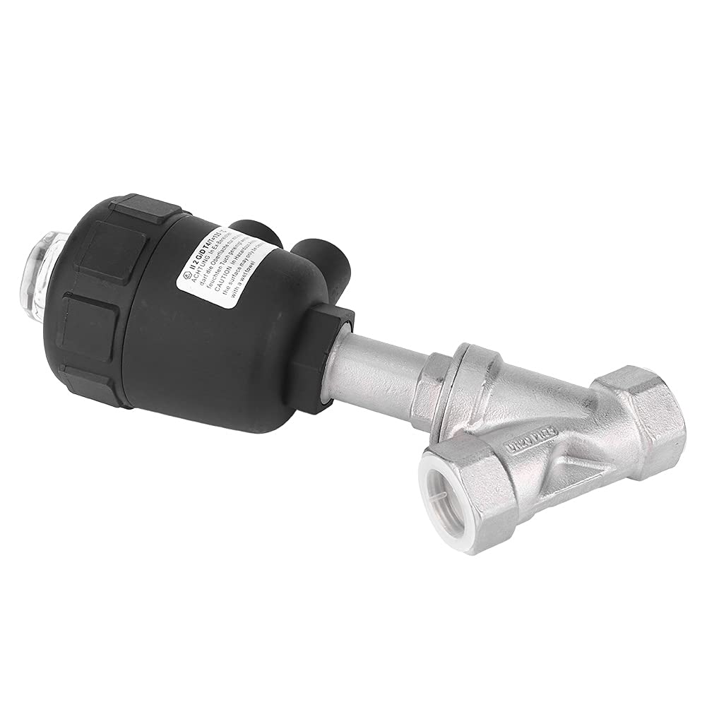 Vanne d'angle pneumatique 3/4 acier inoxydable pour simplifier vos montages DN20