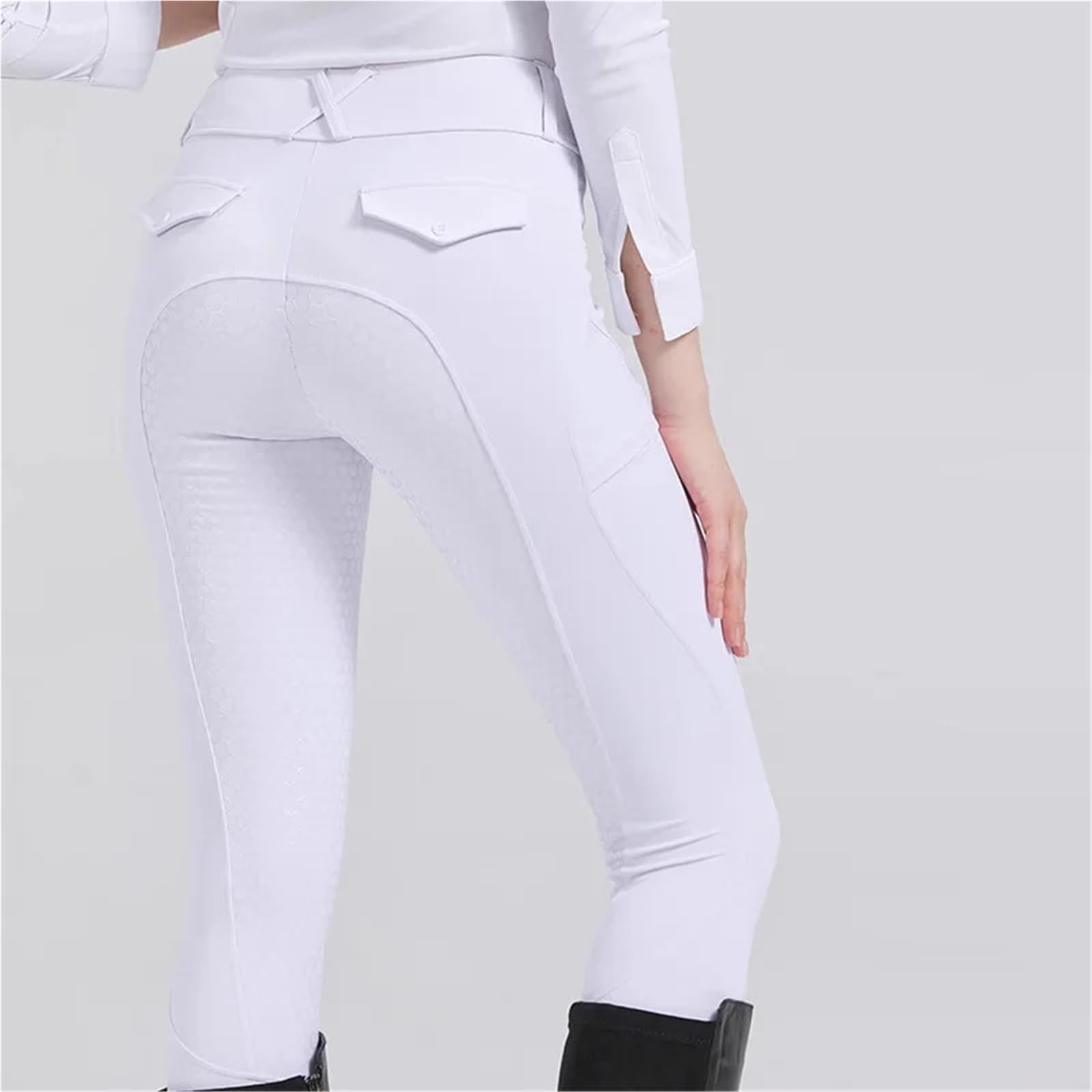 Pantalones de equitación for Mujer, Pantalones Montar con Asiento Completo, Mallas Entrenamiento Ecuestre para Actividades Al Aire Libre