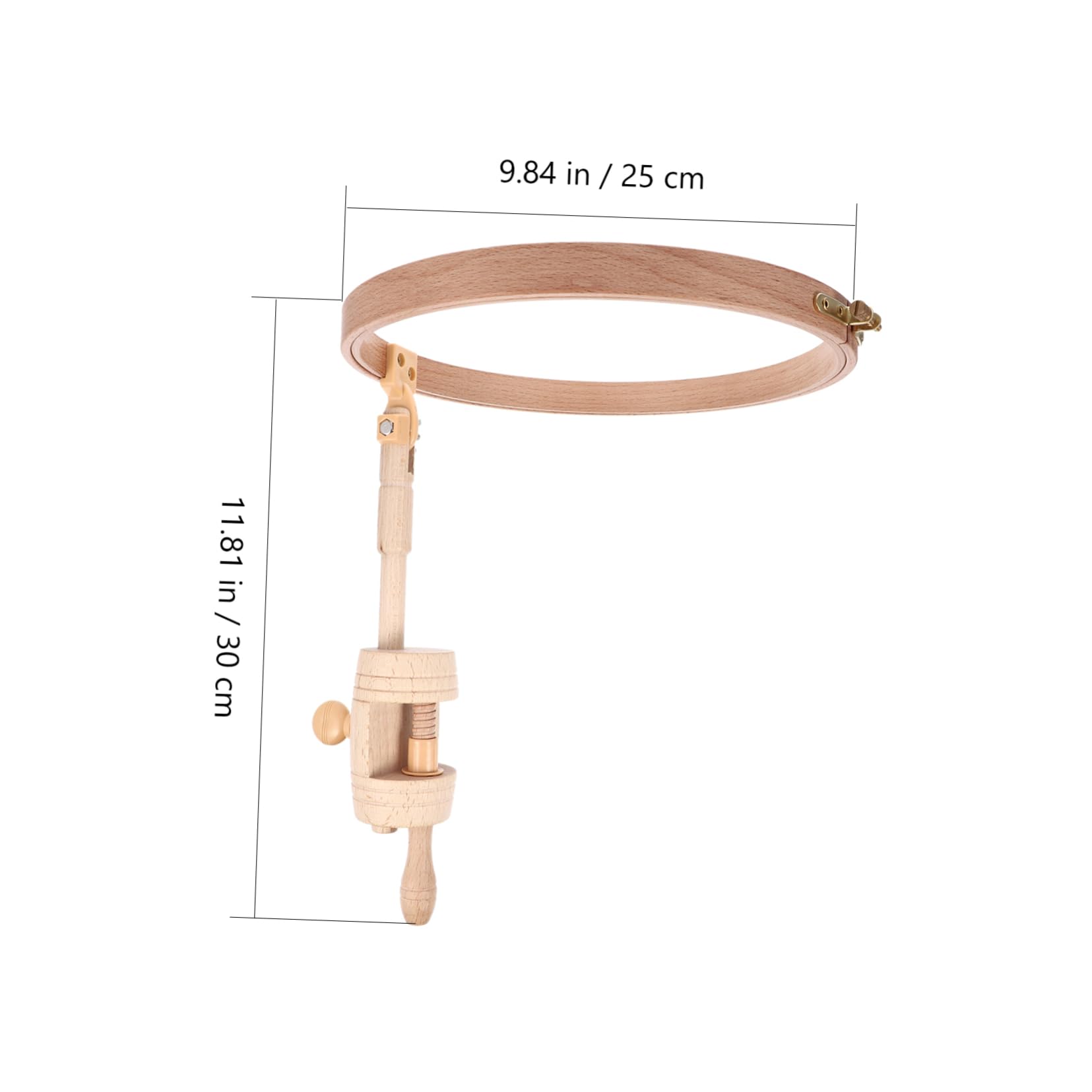 CIMAXIC Adjustable Rotation Cross Stitch Frame Easy Assembly Embroidery Stand Lifting Rod