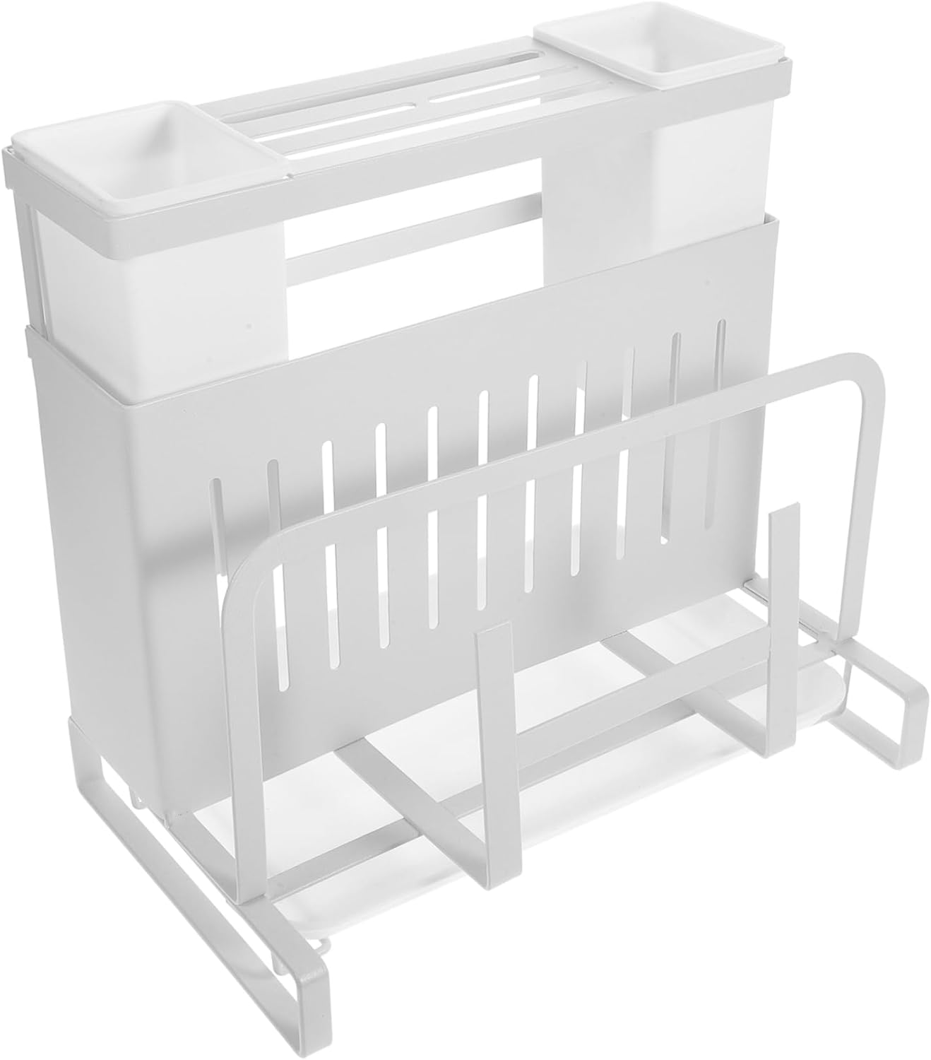 Cabilock Kitchen Utensil Holder Cutter Rack Organizer Cutting Board Stand Spatula Holder Sturdy