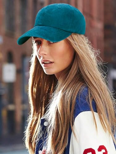 Image of Edoneery Men Women Baseball Cap-Low Profile Adjustable Washed Cotton Golf Dad Hat