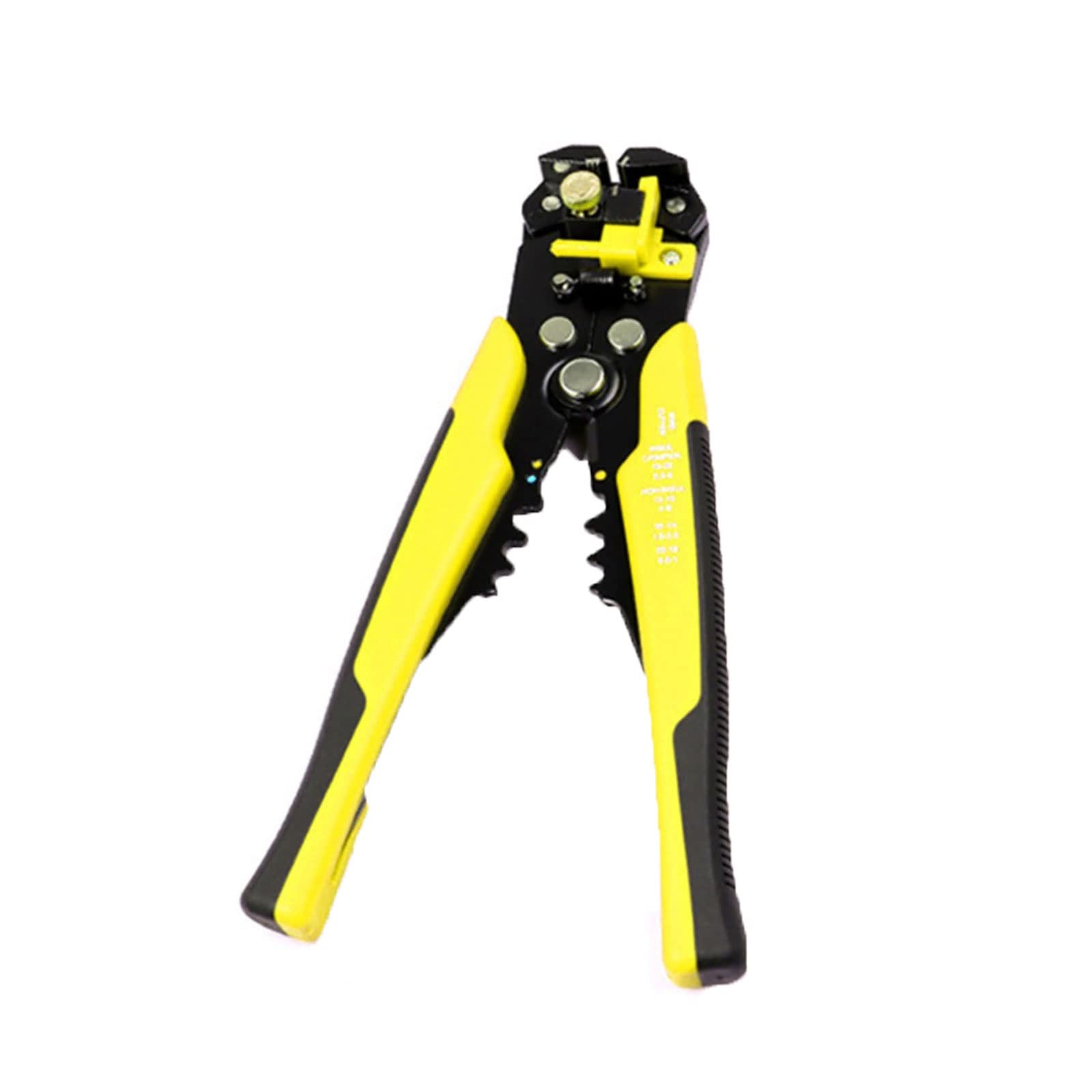 Wire Strippers, Electric Wire Tool Cable Stripper Pressing Machine Automatic Multi-Function Crimping and Stripping Pliers